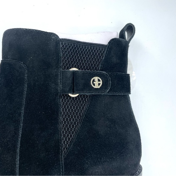 Giani Bernini Womens Eilee Suede Memory Foam Booties Black 9 Medium NIB! - Picture 7 of 17